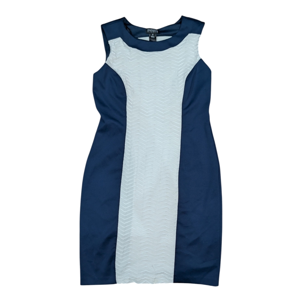 ENFOCUS STUDIO Colorblock Midi Sheath Dress